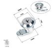 4 in 1 15mm Cylinder Drawer & Cabinet Lock Cam Locks - 5