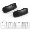 Mazda Tribute 2001-2006 Rear Tailgate Window Glass Hinges ECY1622AXA - 6