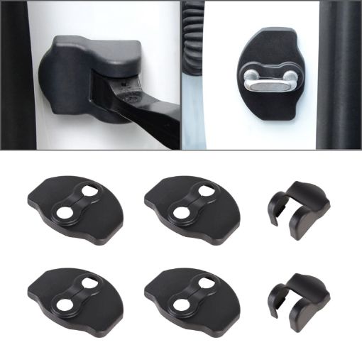 Tesla Model 3 Car Door Lock + Limiter Cover - Shop Now! - 1