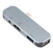 5 in 1 USB-C Male to PD Charging + 3.5mm AUX + 4K HDMI Adapter - 1