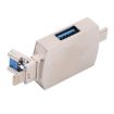 8 In 1 Type-C/USB-C + 8 Pin + Dual USB + SD + TF + Micro Card + OTG Adapter - 6