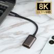 8K HDMI Female to USB-C Male Adapter Cable - 5