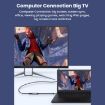 8K HDMI Female to USB-C Male Adapter Cable - 6