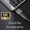 8K HDMI Female to USB-C Male Adapter - 60Hz - 6