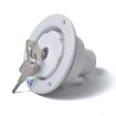 Locking Gravity Water Inlet Fill Dish Hatch Lock - White - 2
