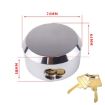 Hidden Shackle Trailer Lock Key Door Lock - 3
