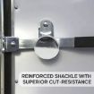 Hidden Shackle Trailer Lock Key Door Lock - 6