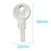 EZGO TXT Golf Cart Starter Key Ignition Keys 17063-G01 - 2