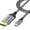 QGeeM Type-C to DP 4K 60Hz Adapter Cable - 1.8m - 1