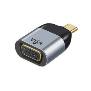 USB-C to VGA Adapter Converter - Male to Female - 1