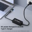 65W DC Input to USB-C PD Power Adapter - 5.5x2.5mm - 4