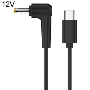 12V DC Power to Type-C Adapter Cable 4.0 x 1.7mm - 1