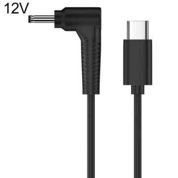 12V DC Power to Type-C Adapter Cable 3.5 x 1.35mm - 1