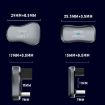 140W USB-C Male to USB-C Female Charging Adapter - 2