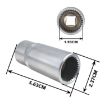 ZK-042 Car Fuel Injection Pump Socket 33 PT Spline 1/2 inch for Mercedes-Benz - 4