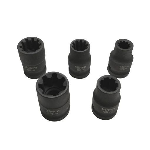 5 in 1 Car VAG Brake Caliper Socket Set for Volkswagen/Audi/Porsche - 1