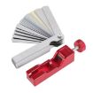 Universal Spark Plug Gap Tool with Feeler Gauge (Red) - 1