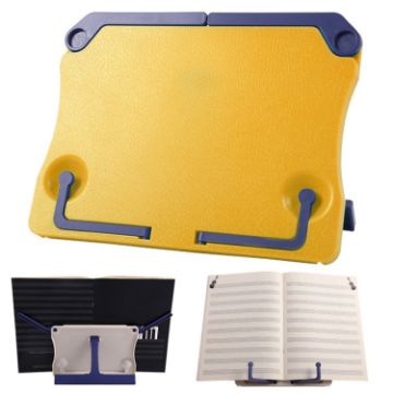 Picture of Portable Foldable Desktop Music Stand (Yellow)