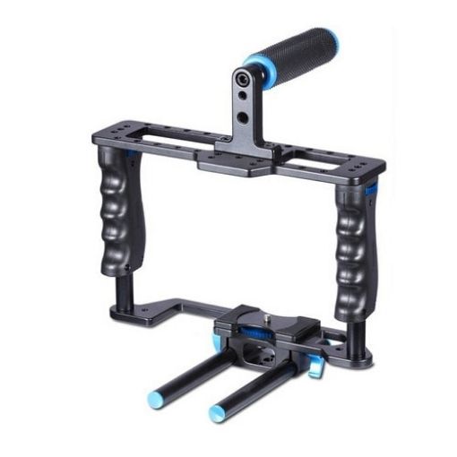 YELANGU YLG0107E-A DSLR Camera Cage Handle Stabilizer Top Set - 1
