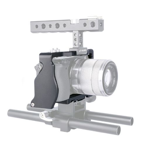 YELANGU C6 Camera Video Cage Stabilizer for Sony A6000/A6300/A6500/A6400 - 1