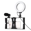 PULUZ 3 in 1 Vlogging Live Broadcast Smartphone Video Rig Kit (Blue) - 2