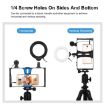PULUZ 3 in 1 Vlogging Live Broadcast Smartphone Video Rig Kit (Blue) - 6