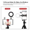 PULUZ 2 in 1 Vlogging Live Broadcast Smartphone Video Rig + LED Selfie Light Kit - 7