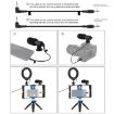 PULUZ 4-in-1 Vlogging Live Broadcast Kit - iPhone/Galaxy Compatible - 7