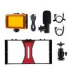 PULUZ 3 in 1 Vlogging Live Broadcast LED Selfie Light Kit - 9
