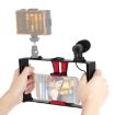 PULUZ 2 in 1 Smartphone Video Rig + Microphone Kit (Red) - 1