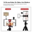 PULUZ 2 in 1 Smartphone Video Rig + Microphone Kit (Red) - 7