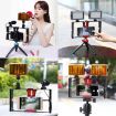 PULUZ Vlogging Live Broadcast Smartphone Video Rig Stabilizer - Red - 9