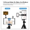 PULUZ 2 in 1 Vlogging LED Selfie Light Smartphone Video Rig Kit - 7