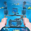 Black Dual Handheld Grip Stabilizer for GoPro HERO9/8/7 - Sturdy and Reliable - 8