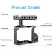 PULUZ Video Camera Cage Stabilizer for Sony A6600/ILCE-6600 - 4