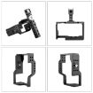 PULUZ Video Camera Cage Stabilizer for Sony A6600/ILCE-6600 - 6