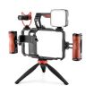 YELANGU Vlogging LED Selfie Light Mic Smartphone Video Rig Stabilizer - 2