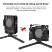 PULUZ Metal Camera Cage Stabilizer Rig for Sony A7 IV - Black - 5
