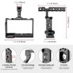 PULUZ Video Camera Cage Filmmaking Rig for Sony Alpha 7C (Black) - 3