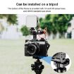 PULUZ Video Camera Cage Filmmaking Rig for Sony Alpha 7C (Black) - 7