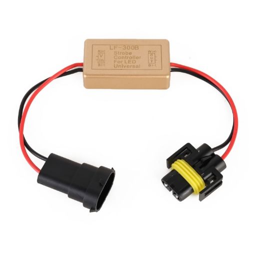 2 PCS Car H9/H8/H11 LED Light Strobe - Bright and Durable LED Lights - 1