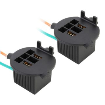 TK-304 H7 Tail Lamp Holder for Hyundai SantaFe - 1 Pair - 1