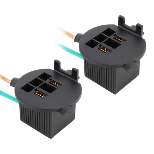 TK-304 H7 Tail Lamp Holder for Hyundai SantaFe - 1 Pair - 1
