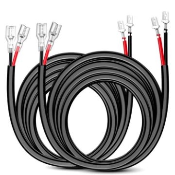 16AWG LED/Off-Road Lights Car Wiring Harness Extension Cable Kit - 1