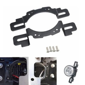 Jeep Wrangler JK 2007-2017 Front Bumper Fog Light Bracket - 1