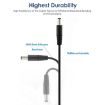 USB DC Charging Cable, 65cm Black - 6