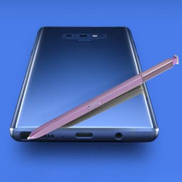 Portable High-Sensitive Stylus Pen for Galaxy Note9 - Purple - 1