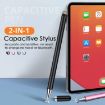 Universal Magnetic Pen Cap Pan Head Stylus Pen for Tablets and Phones - 2