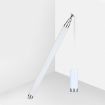 Universal Magnetic Stylus Pen for Tablets and Phones (White) - 1