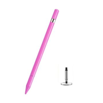 AT-26 2 in 1 Mobile Phone Touch Screen Capacitive Pen - Pink - 1